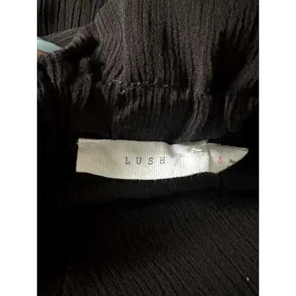 Lush Black Shorts Size Small - Picture 3 of 3